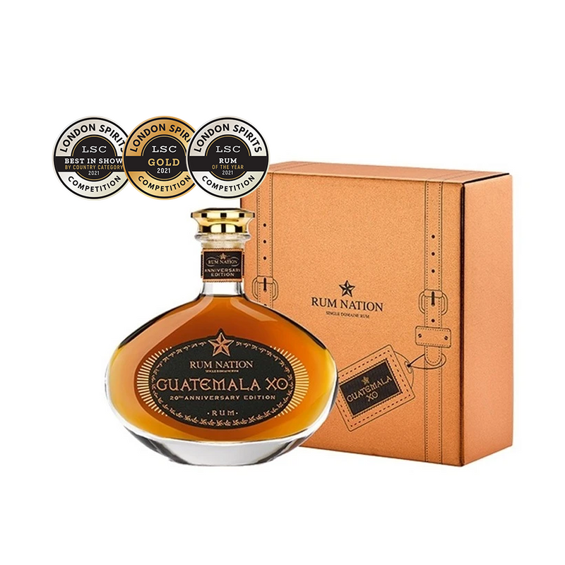Rum Nation Guatemala XO 20TH Anniversary Decanter 70cl
