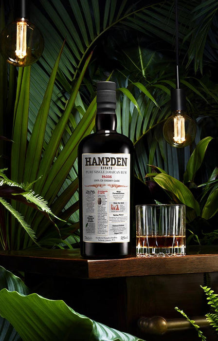 Hampden Pagos Estate Pure Single Jamaican Rum 100% Ex Sherry Cask ABV 52% 700ml