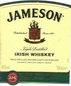 Jameson Irish Whiskey ABV 40% 75cl — The Liquor Shop Singapore