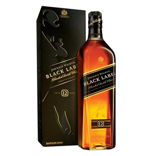 Johnnie Walker Black Label Blended Scotch Whisky 70cl, Scotch Whisky - The Liquor Shop Singapore