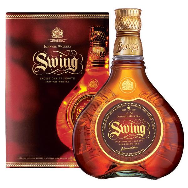 Clearance) Johnnie Walker Swing Scotch Whisky 75cl (Vintage Bottle