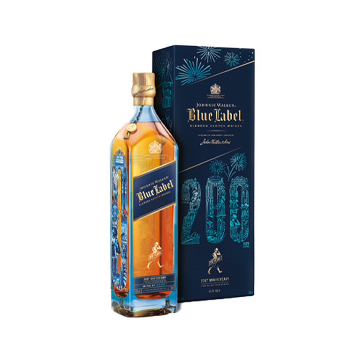 Johnnie Walker Blue Label 200th Anniversary ABV 40% 75cl with Gift Box