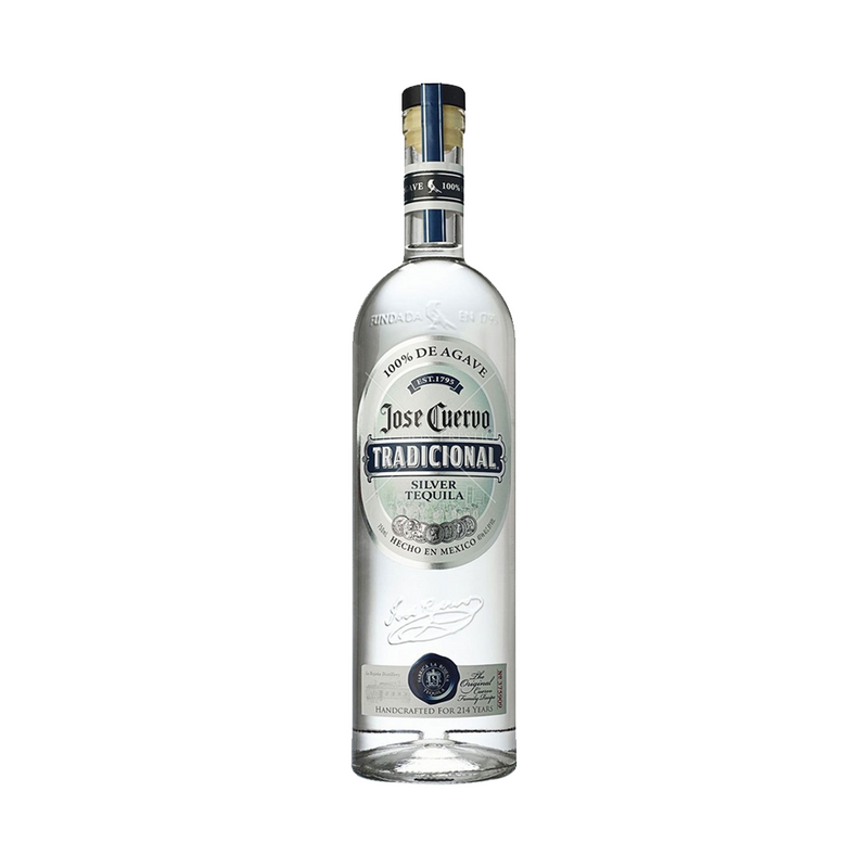 Jose Cuervo Tradicional Silver Tequila 100% De Agave ABV 38% 70cl