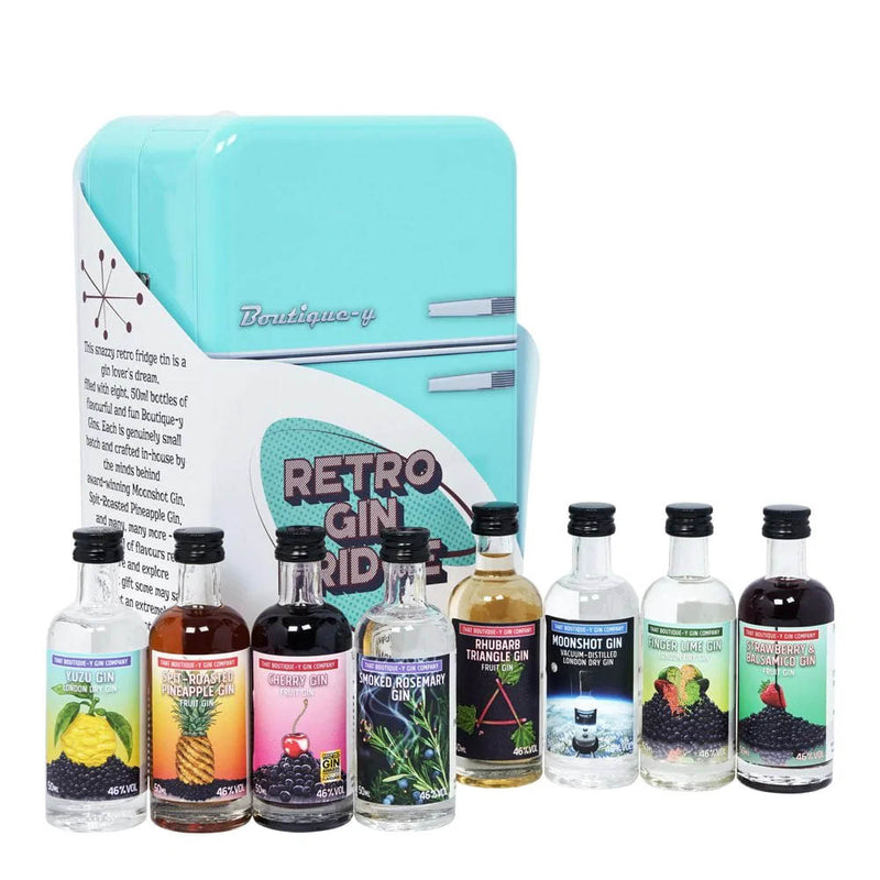 (Gift Set) Drinks By The Dram Retro Gin Fridge 2021 (8 x 50ml - Gift Pack)