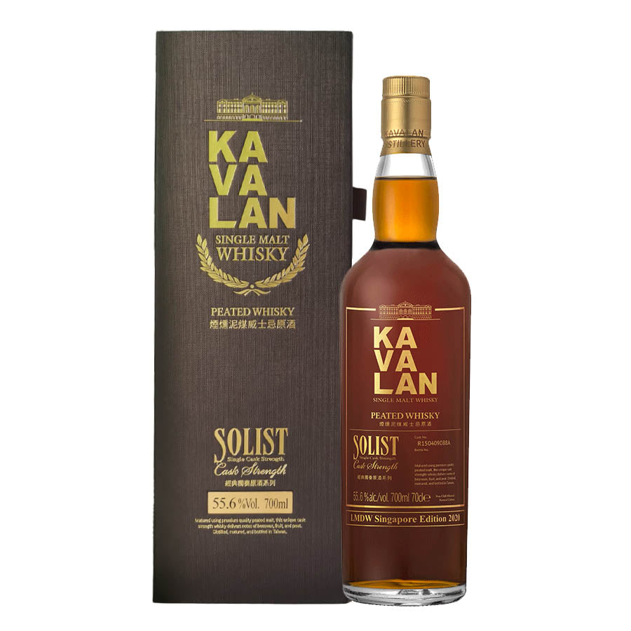 Kavalan Solist Peated Cask Single Malt Whisky LMDW - 2020 ABV 55.6