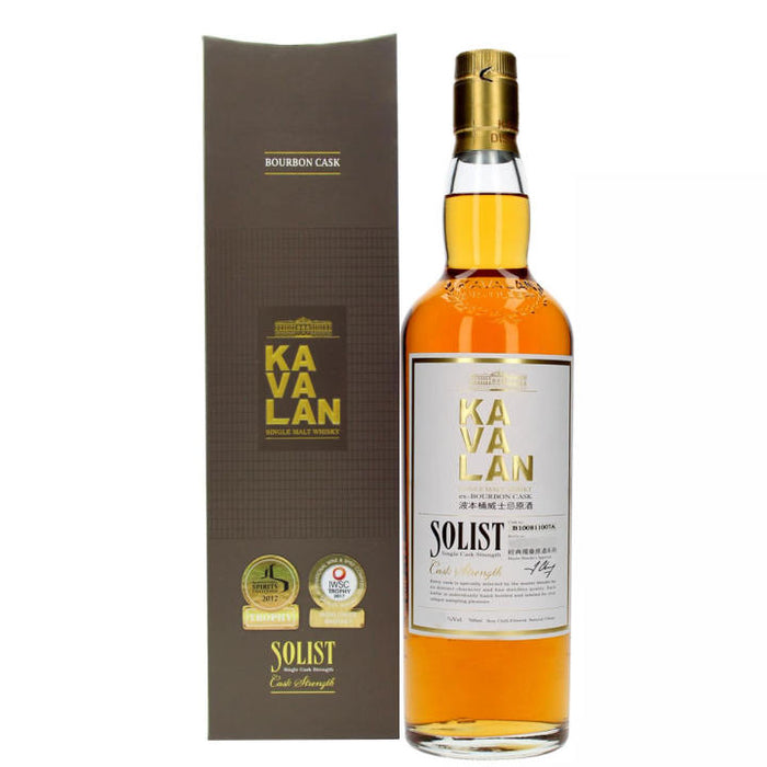 Kavalan Solist ex-Bourbon Cask Taiwan Whisky ABV 57.1% 70cl With Gift Box