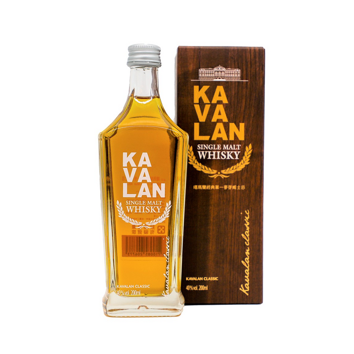 Kavalan Single Malt Taiwan Whisky ABV 40% 20cl with Gift Box