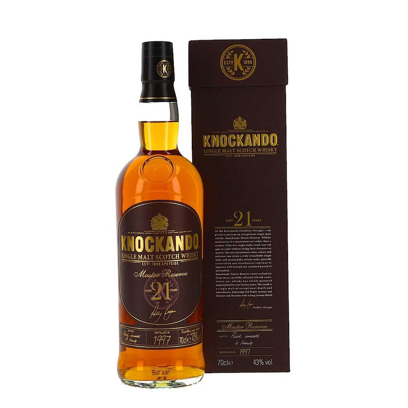 Knockando 1997 21 Year Old Speyside Single Malt Scotch Whisky 70cl
