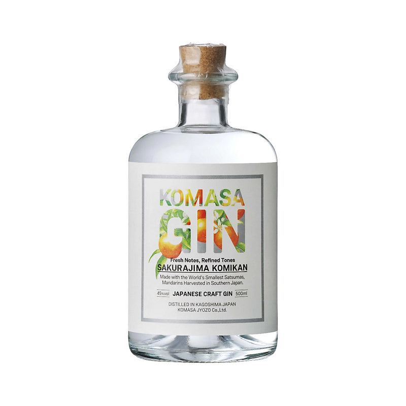 (WGD 20% off at check out) Komasa Sakurajima Komikan Gin ABV 45% 50cl