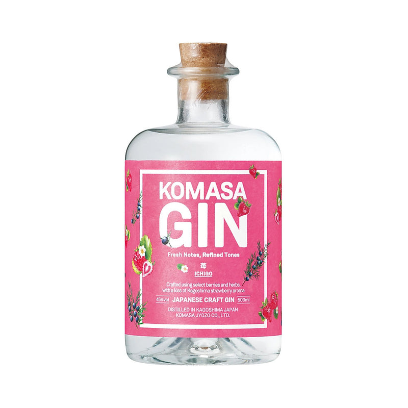 (WGD 20% off at check out) Komasa Ichigo Gin ABV 45% 50cl