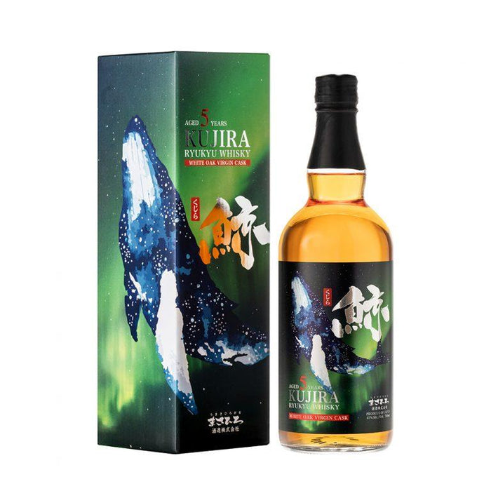 Kujira 5 Year Old Ryukyu Japanese Whisky (White Oak Virgin Cask) ABV 43% 70cl with Gift Box