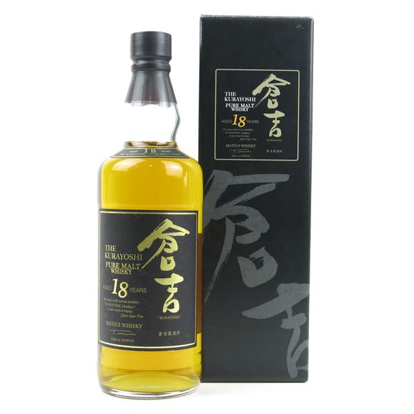 Kurayoshi Pure Malt Whisky 18 years old, Japanese Whisky - The Liquor Shop Singapore
