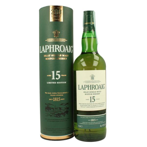 Laphroaig 15 Years Old 70cl, Scotch Whisky - The Liquor Shop Singapore