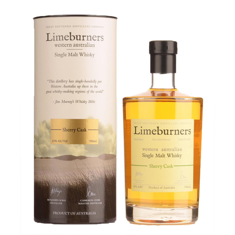 Limeburners Single Malt Whisky Sherry Cask 70cl