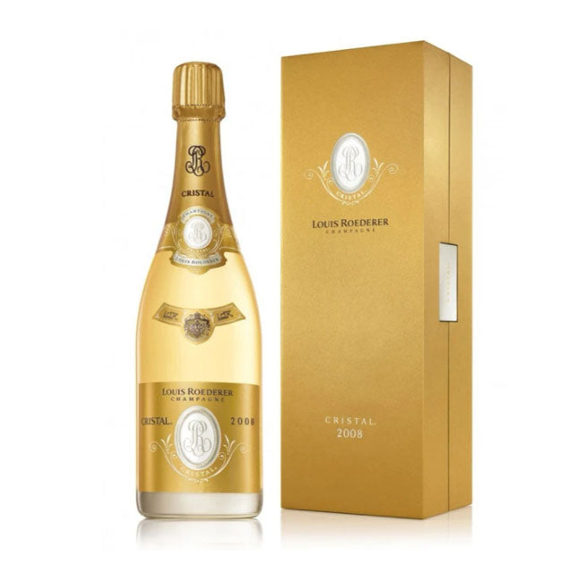 Louis Roederer Champagne Cristal 2008 ABV 12% 750ml with Gift Box