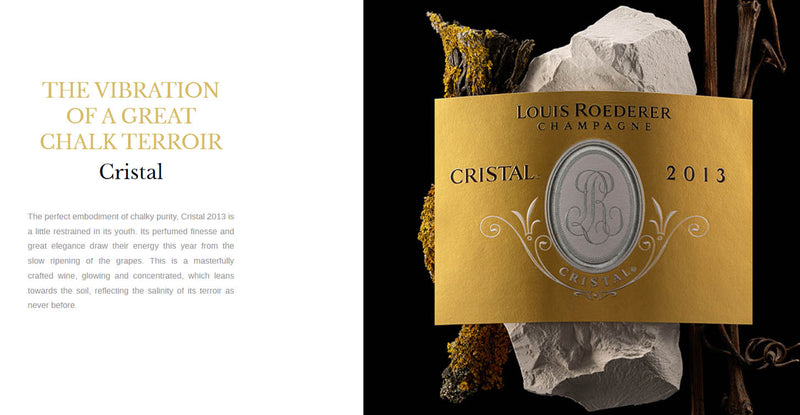 Louis Roederer Champagne Cristal 2013 ABV 12% 750ml with Gift Box