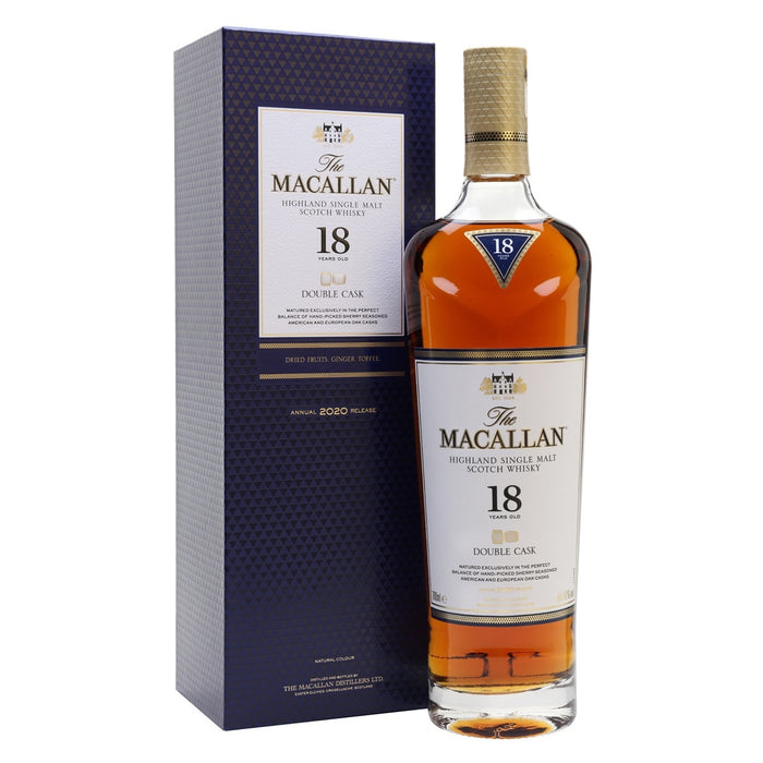 Macallan 18 Years Old Double Cask 2020 Release