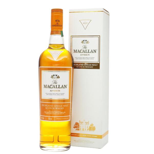 Macallan Amber Whisky - 1824 Series, Scotch Whisky - The Liquor Shop Singapore