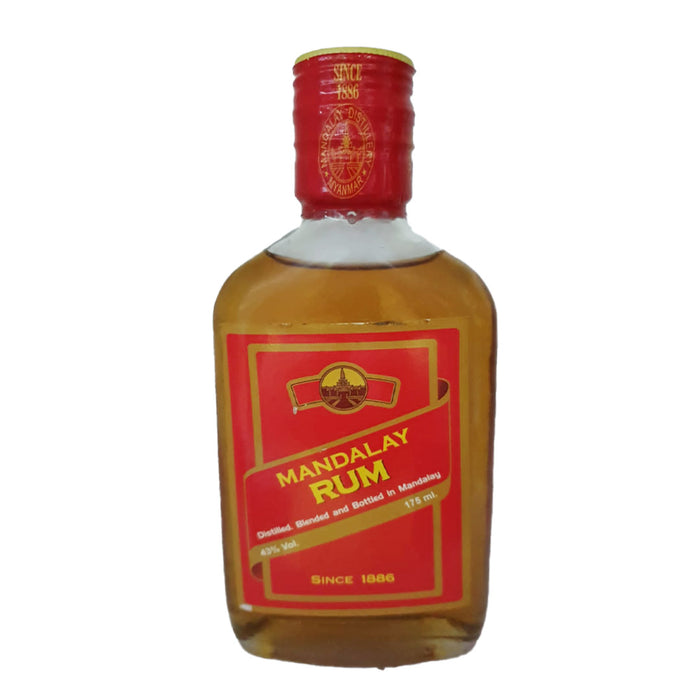 Man-dalay Rum ABV 43% 17.5cl