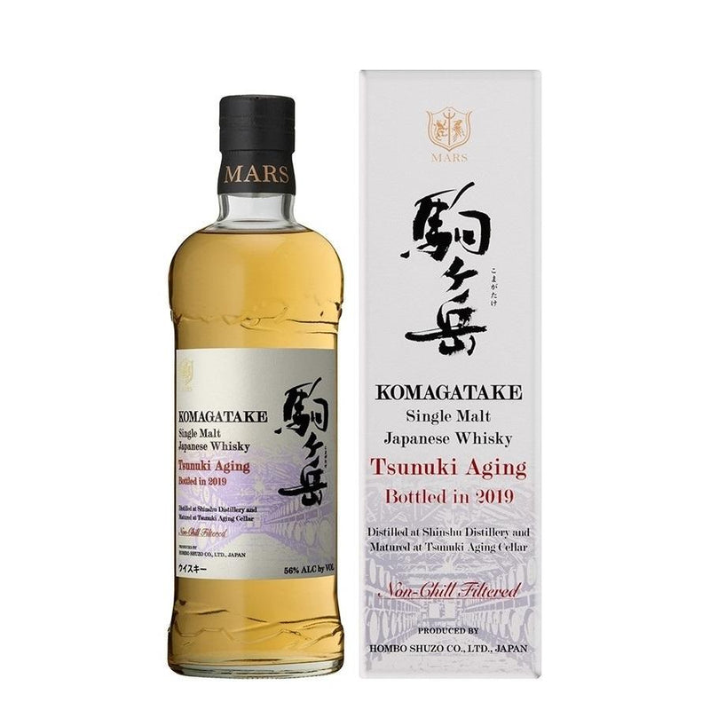 Mars Komagatake Tsunuki Ageing 2019 Single Malt Japanese Whisky 70cl
