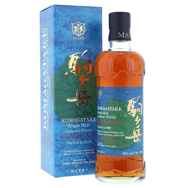 Mars Komagatake Yakushima Ageing 2019 Single Malt Japanese Whisky 70cl