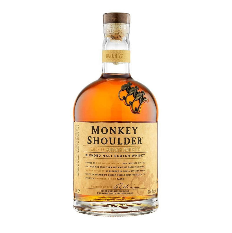 Monkey Shoulder Blended Malt Scotch Whisky ABV 40% 1L