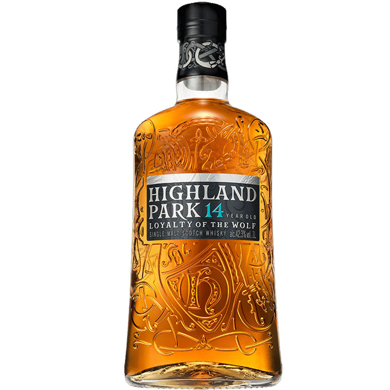 Highland Park 14 Year Old Loyalty Of The Wolf Single Malt Scotch Whisky ABV 42.3% 1000ml (1L)
