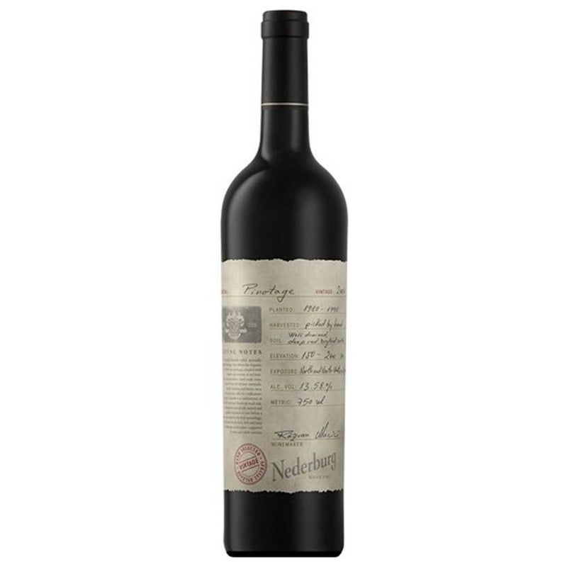 Nederburg Vintage Pinotage 2004 ABV 13.5% 750ml (Old wine, cork may break)