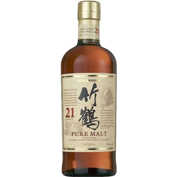 Nikka Taketsuru Pure Malt 21 Years Old, Japanese Whisky - The Liquor Shop Singapore