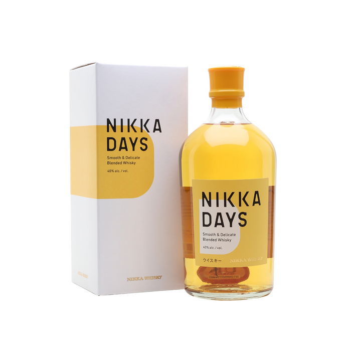 Nikka Days Smooth & Delicate Blended Whisky 700ml ABV 40% with Gift Box