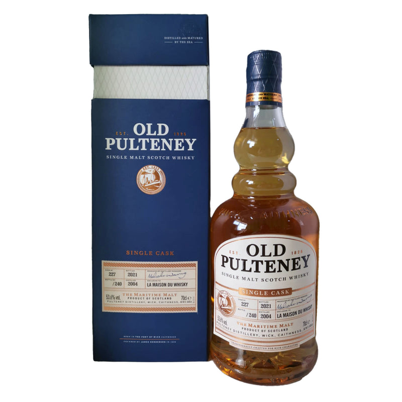 Old Pulteney 17 Year Old Single Cask LMDW Single Malt Scotch Whisky ABV 53.6% 700ml with Gift Box