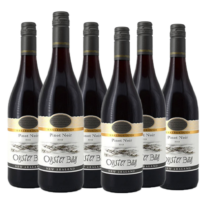 Bundle of 6 Oyster Bay Pinot Noir 75cl
