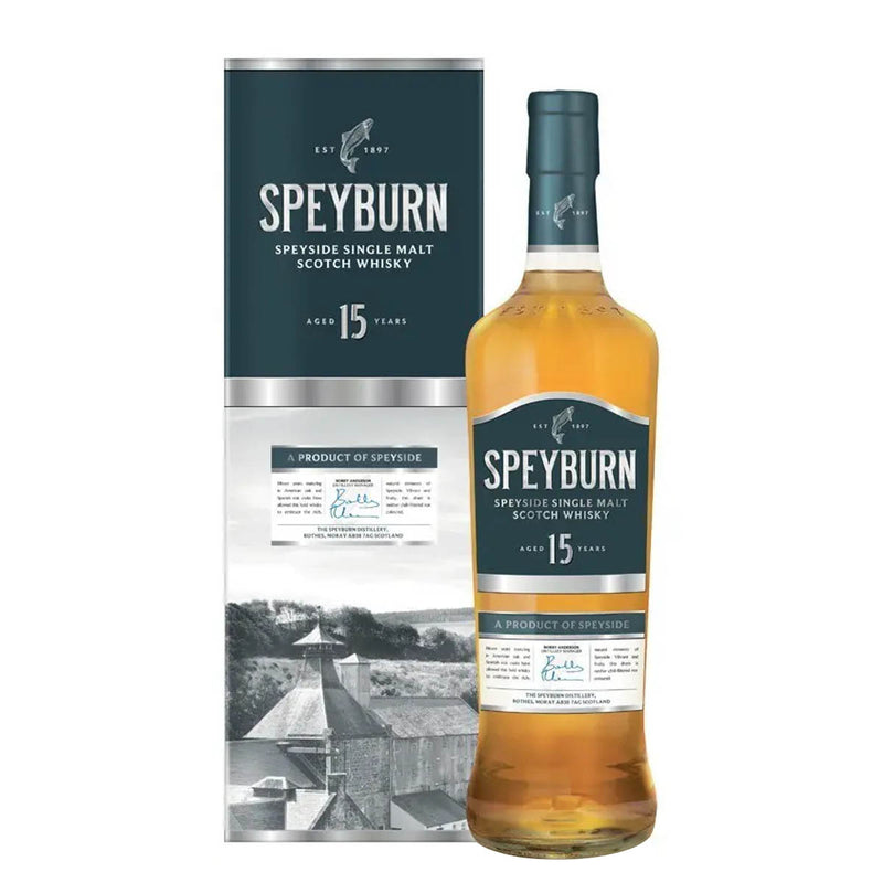 Speyburn 15 Year Old Speyside Single Malt Scotch Whisky ABV 46% 700ml