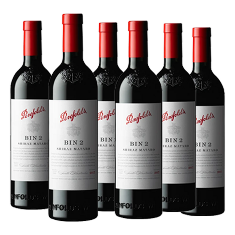 Penfolds Bin 2 Shiraz Mataro 75cl x 6 Bottles