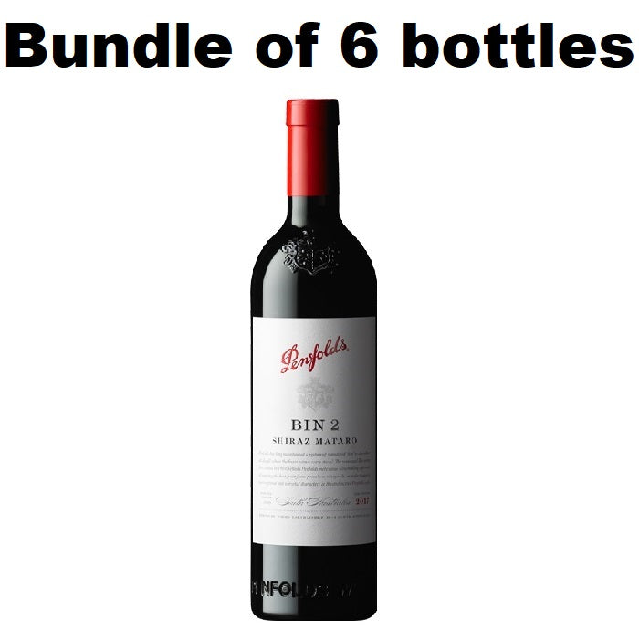 Penfolds Bin 2 Shiraz Mataro 75cl x 6 Bottles