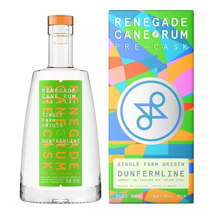 Renegade Pre Cask Dunfermline Column Still Rum ABV 50% 70cl