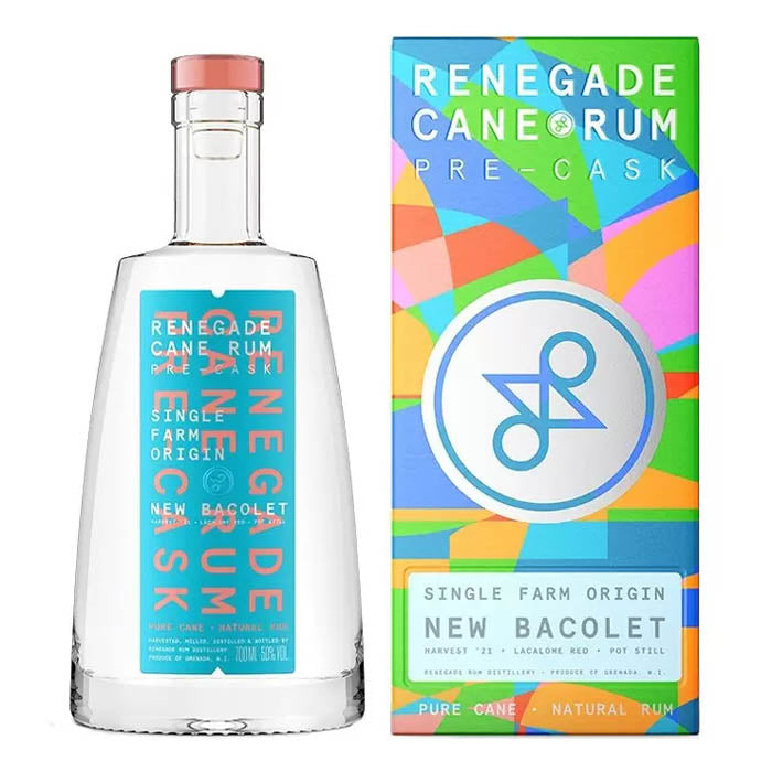 Renegade Pre Cask New Bacolet Rum 700ml ABV 50%
