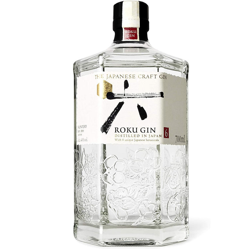 Roku Gin ABV 43% With Furoshiki Bag 70cl