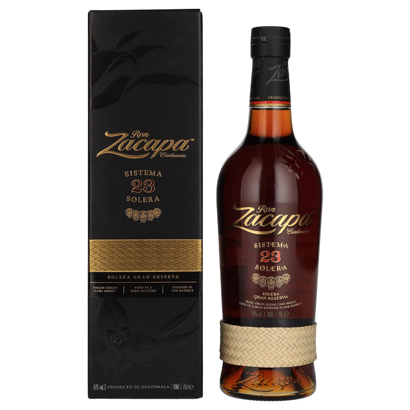 Ron Zacapa Centenario Sistema Solera 23 Rum ABV 40% 75cl with Gift Box