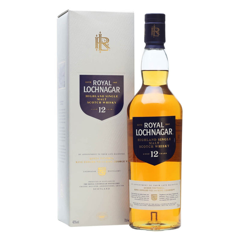 Royal Lochnagar 12 Year Old ABV 40% 700ml with Gift Box