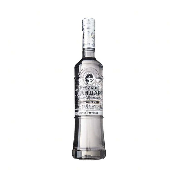 Russian Standard Platinum Vodka 700ml ABV 40%