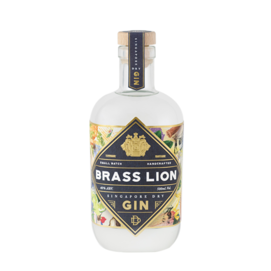 Brass Lion The Singapore Dry Gin ABV 40% 500ml