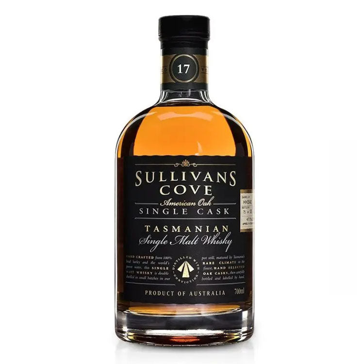Sullivans Cove 2000 17 Year Old Amercian Oak Ex-Bourbon Single Cask HH0316 Tasmanian Single Malt American Whisky ABV 47.50% 70cl/700ml