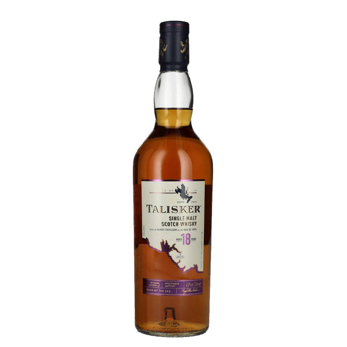 Talisker 18 Years Old Single Malt Scotch Whisky ABV 45.8% 70cl With Gift Box
