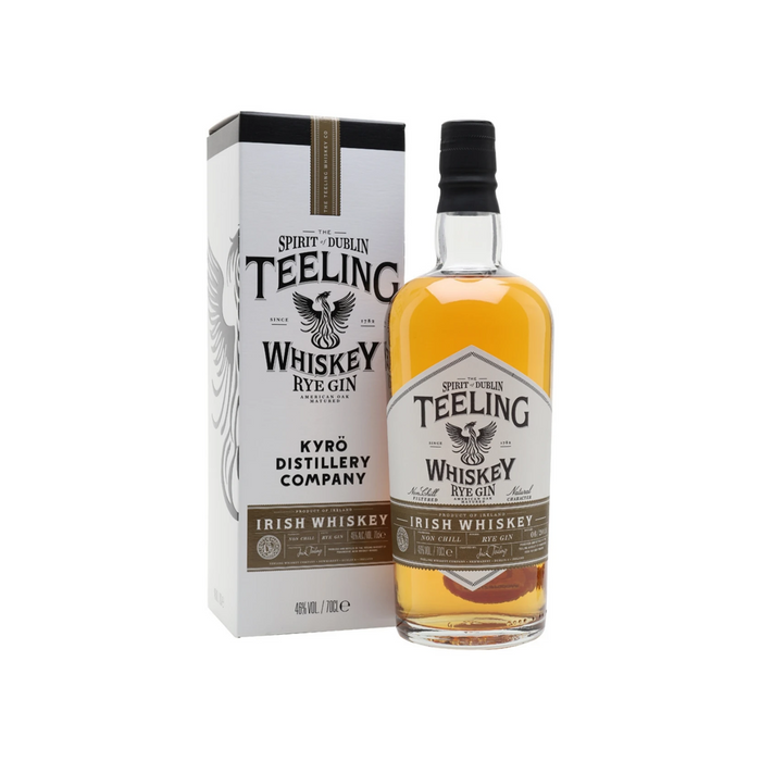 Teeling Small Batch Irish Whisky Kyro Rye Gin Finish ABV 46% 70cl With Gift Box