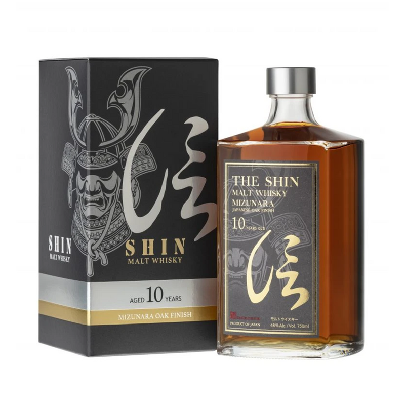The SHIN Malt Whisky 10 Years Old Mizunara Japanese Oak Finish