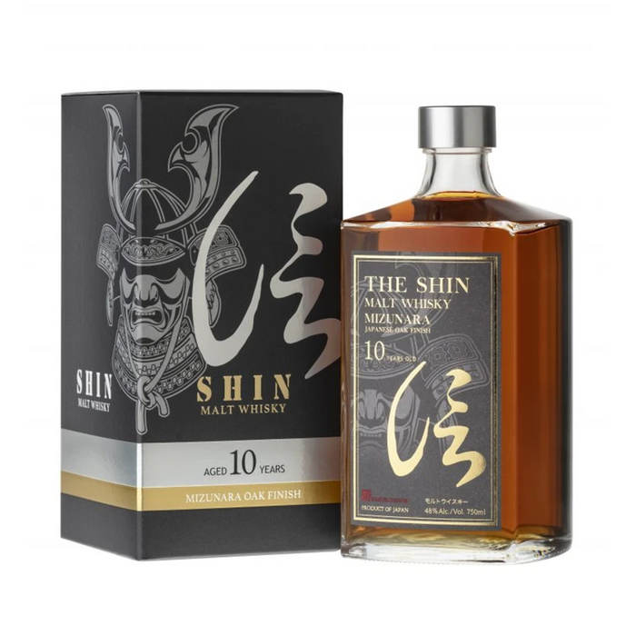 The SHIN Malt Whisky 10 Years Old Mizunara Japanese Oak Finish