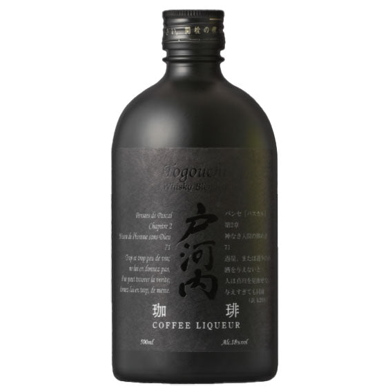 Togouchi Whisky Coffee Liqueur 500ml ABV 18%