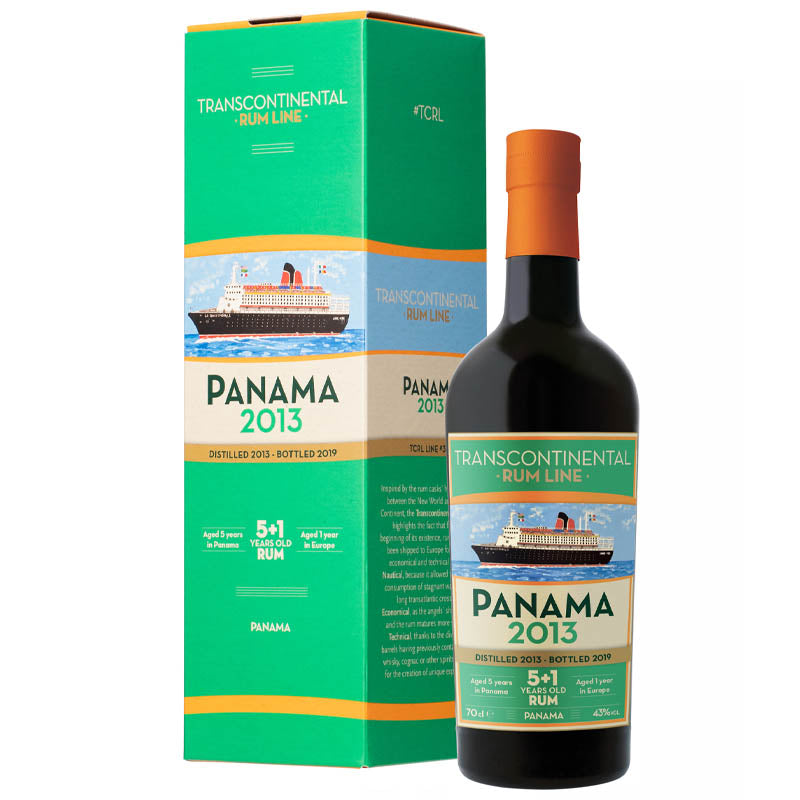 Transcontinental Rum Line Panama 2013 ABV 43% 70cl