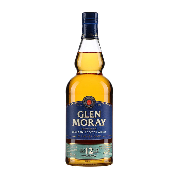 Glen Moray 12 Year Old Speyside Single Malt Scotch Whisky ABV 40% 70cl (No Box)